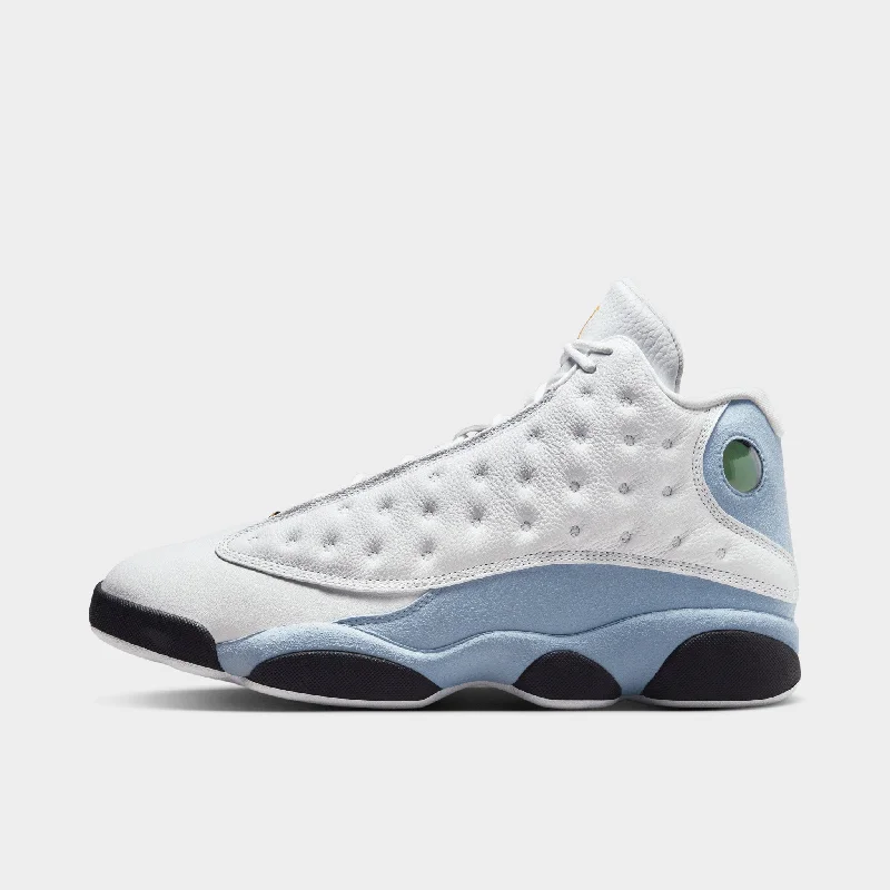 Jordan 13 Retro White / Yellow - Blue Grey