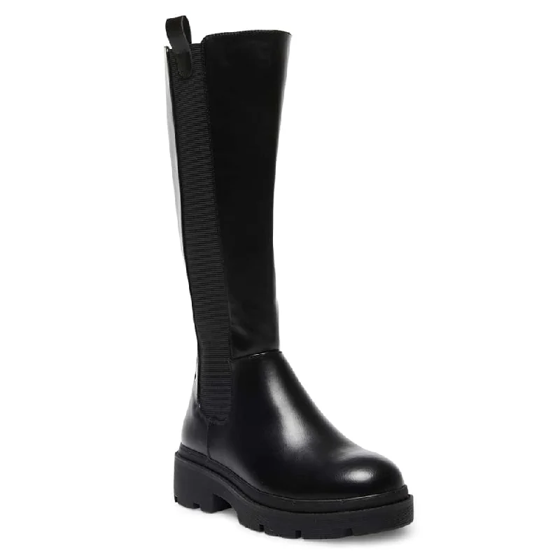 Hero Boot in Black Smooth