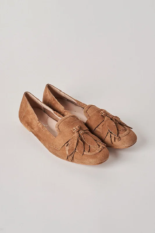 Monet Suede Tassel Loafer